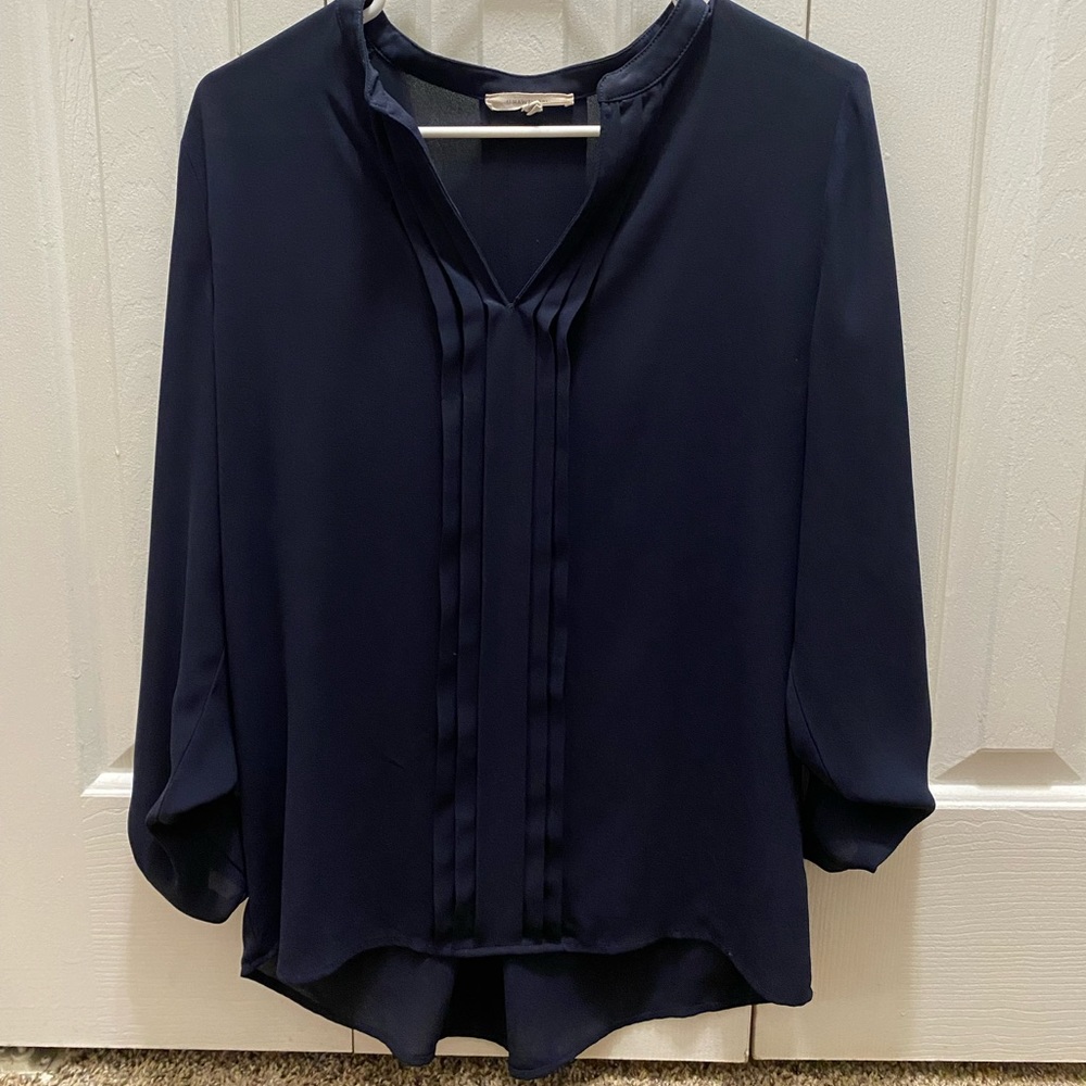 Long sleeve Blue Blouse - EXCELLENT CONDITION